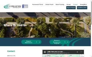 Collins Management - Novato website