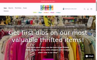 Hodgepodge Thrift Store - Novato website