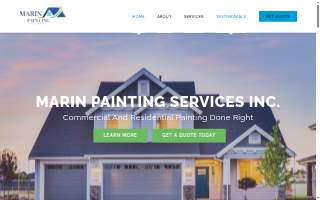 Marin Painting Services Inc website