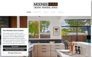 Moones Home, INC. website