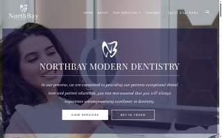 North Bay Modern Dentistry website