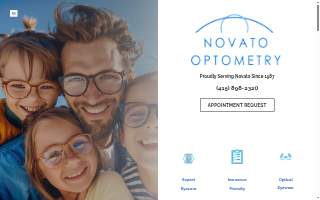 Novato Optometry website