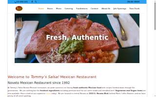 Tommy's Salsa website