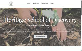 Heritage School of Discovery website