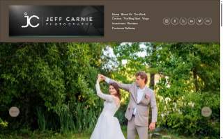 Jeff Carnie Photography website