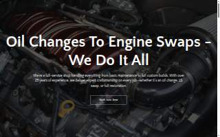 Oakdale Auto Repair website