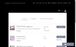 Valley Oak School of Dance website