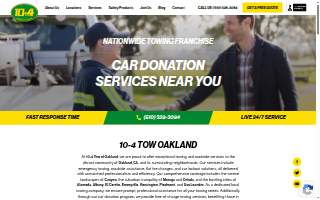10-4 Tow Of Oakland website