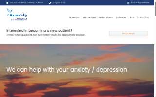 Azure Sky Chiropractic & Scar Remediation website