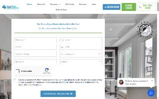 BA House Cleaning website