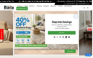 Baila Floors and Deco Center website