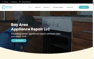 Bay Area Appliance Repair LLC website