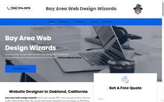 Bay Area Web Design Wizards website