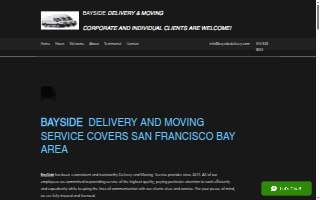BaySide Delivery and Moving website