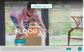 Dicks Carpet One Floor & Home website