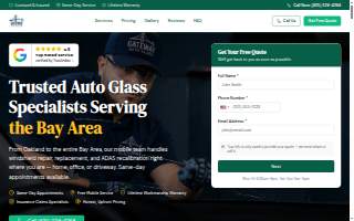 Gateway Auto Glass website