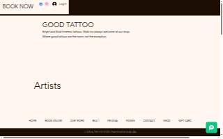Good Tattoo website