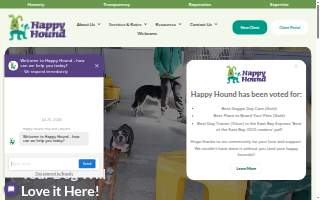Happy Hound Play & Daycare, Inc. of Oakland website