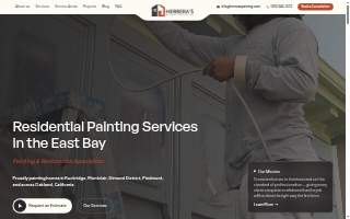 Herrera's Bay Area Painting inc. website