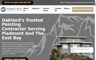 Integrity Paint and General Contracting website