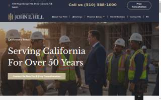Law Offices Of John E. Hill website