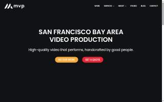Maximize Video Productions (MVP) website