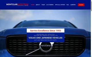 Montclair Auto Tech website
