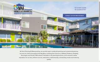 Omni Painting and Waterproofing Inc. website