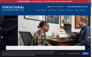 Structural Chiropractic website
