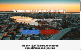 Turbo Auto Body website