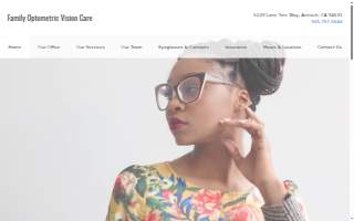 Family Optometric Vision Care website