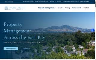 Inner Circle Property Management of Oakley website