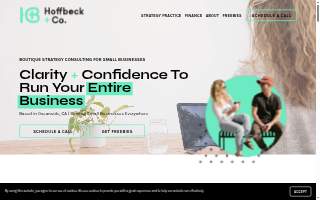 Hoffbeck + Co website