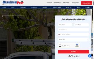 Major League Pest website