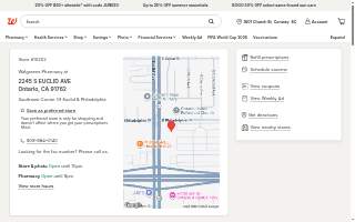 Walgreens Pharmacy website