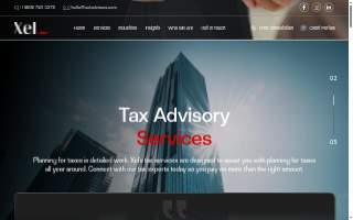Xel Advisors, CPA website
