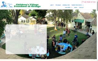 Children's Village Preschool of Orange website