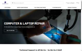 Computech of Orange website