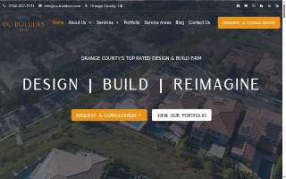 Construction Company Orange County website