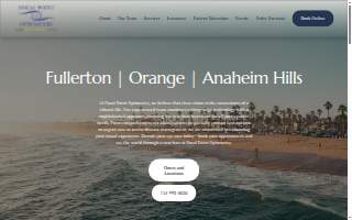 Focal Point Optometry of Orange website