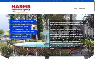 Harms Insurance Agency Inc. website