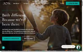 JOS Family Law of Orange website