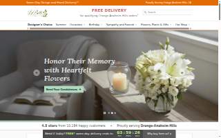 LaBelle Orange Blossom Florist website
