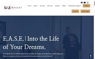 Mosley Wealth Management website