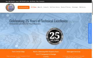 Orange County Computer Managed IT Services Company website