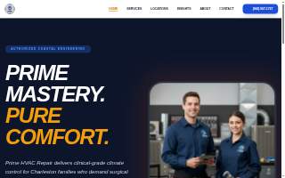 Orange HVAC Repair CA website