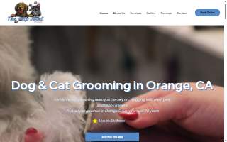 The Clip Joint Pet Grooming website