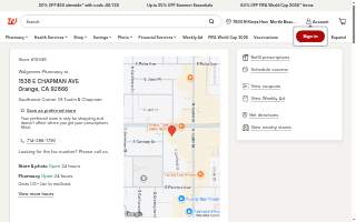 Walgreens website