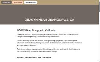 Creekside OB/GYN of Folsom website