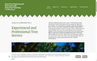 Green Tree Trimming website